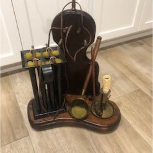 Vintage 70s Candle Makers Table Lamp